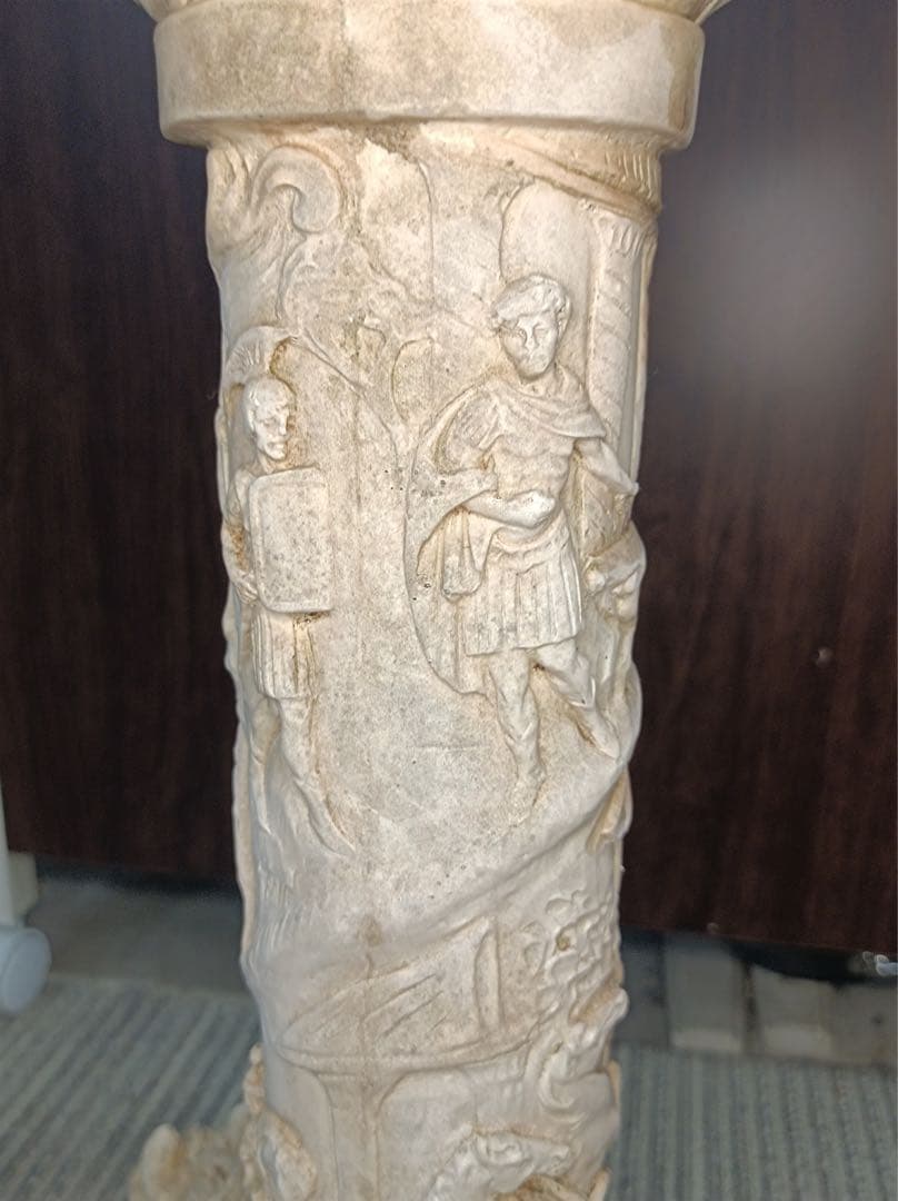 [八5790] 装飾台座　燭台　高さ約49㎝