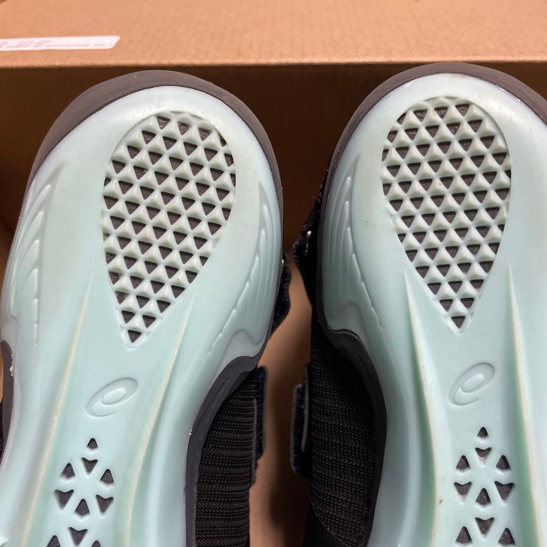 ★asicsサイバープレード17 陸上スパイク23.5㎝ブラック/ミント