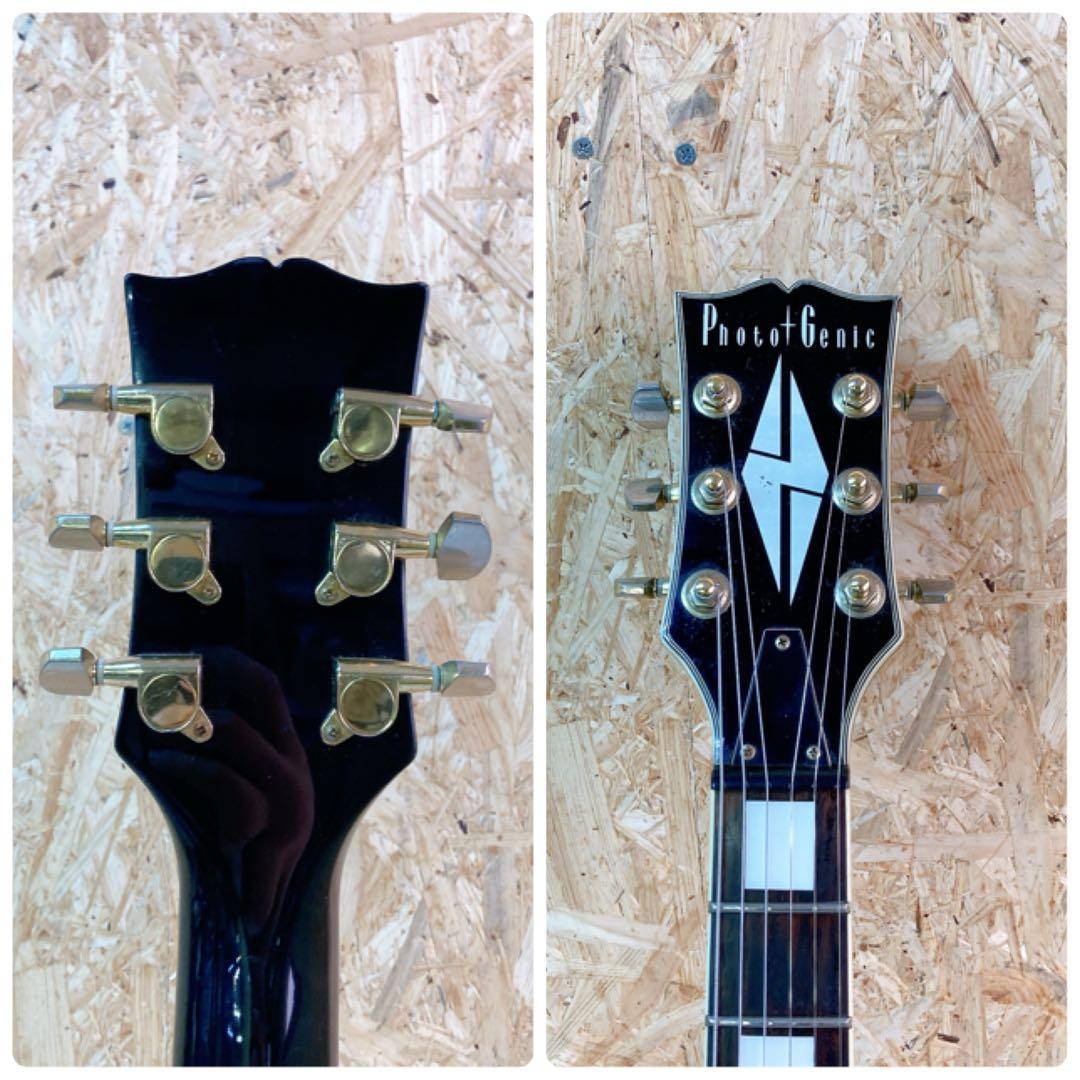 フォトジェニック　レスポールカスタム　ブラック
