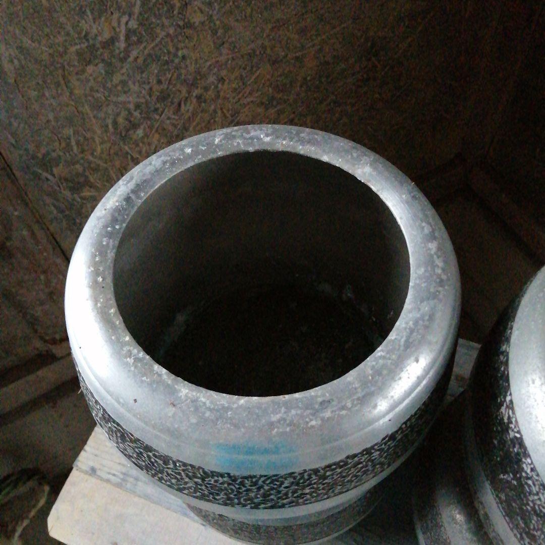 アルミ火鉢　4個　25cm