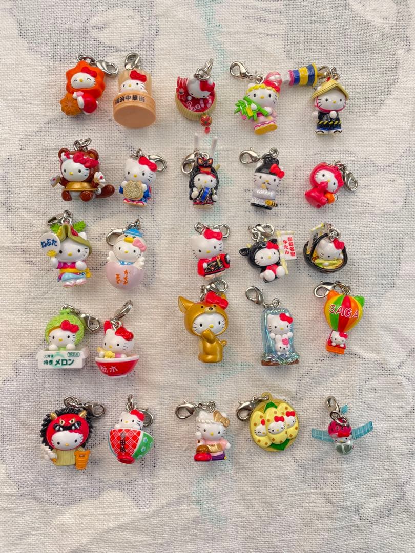 ハローキティ ストラップ 25個セット