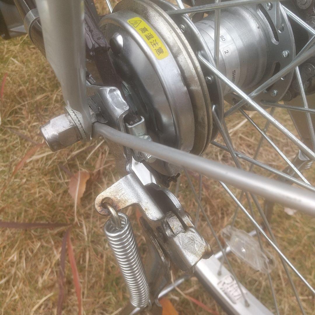 電動アシスト自転車 ブラウン 26インチ