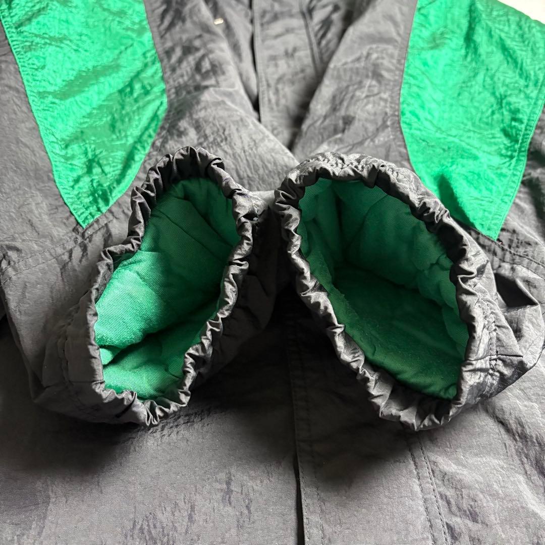 90s Jリーグ　読売ヴェルディ　NIKE ナイロンベンチコート　ホームカラー