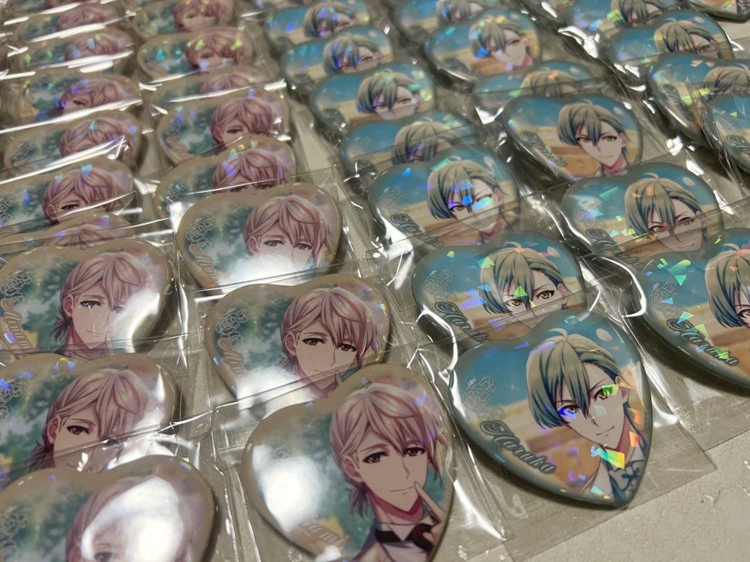 アイナナ　マリマリ　缶バッジ　巳波35個　悠35個