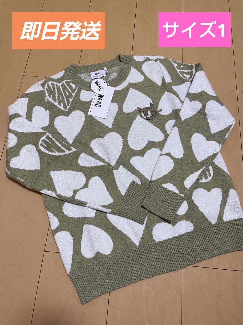 WAAC レディースゴルフウェア　長袖ニット