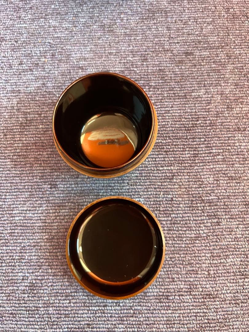 1251  高台寺蒔絵中棗  ５代川端近左作　未使用