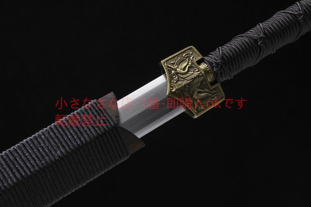 合金神獣漢剣八面高マンガン鋼 古兵器 武具 刀装具 日本刀 模造刀 居合刀