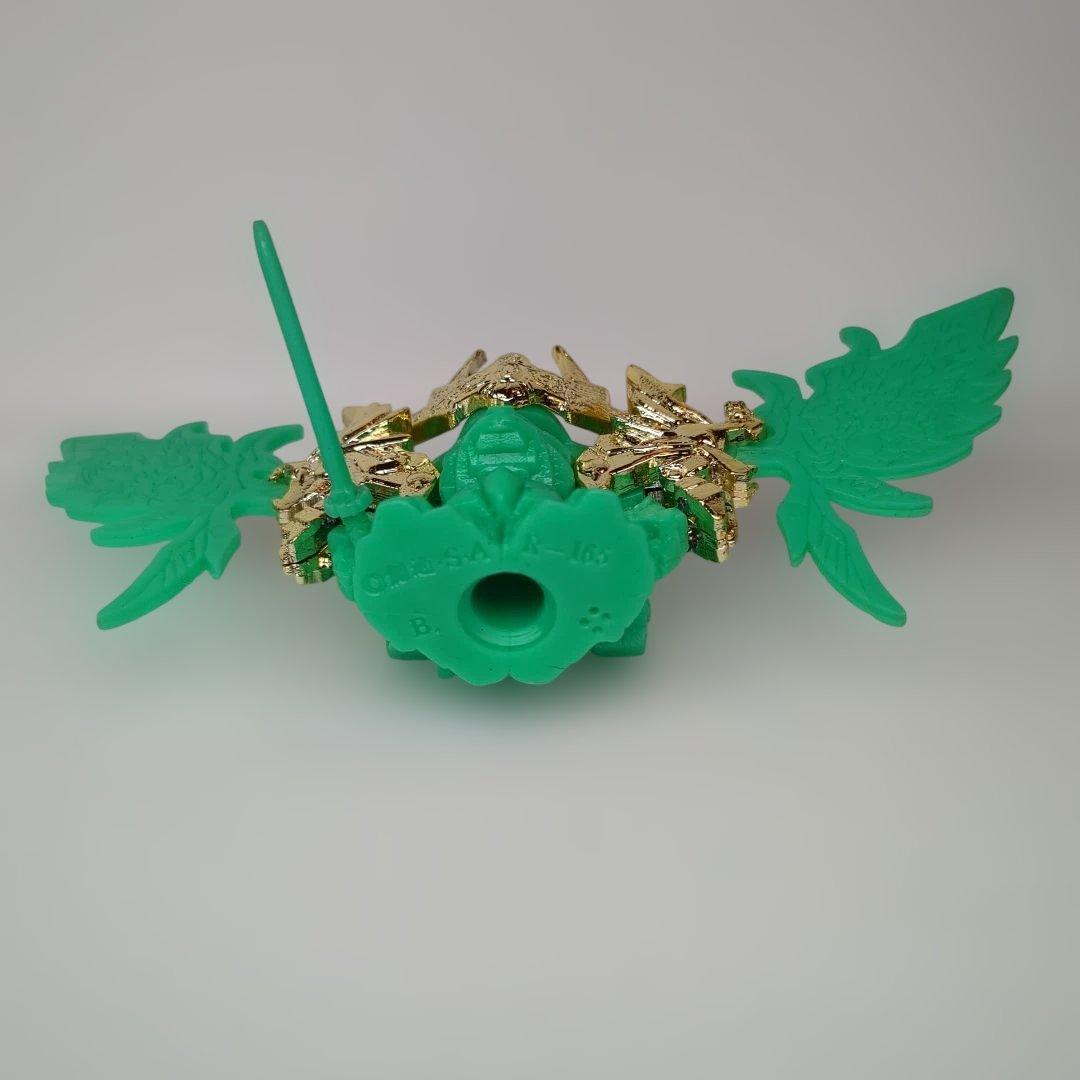 輝神大将軍　獅龍凰　ガン消し 金メッキ