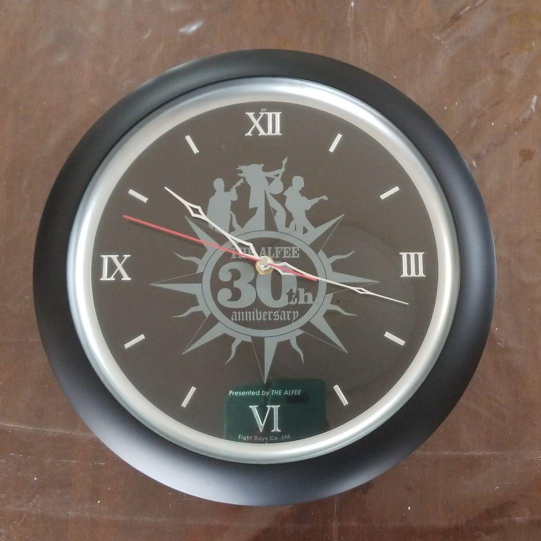 希少！難あり　ファンの方必見！　THE ALFEE　30周年記念ウォールクロック