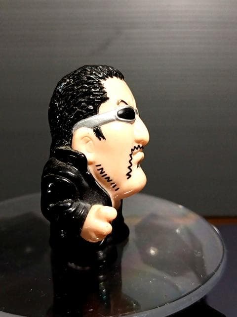 蝶野正洋 指人形 ソフビ フィギュア ガキ使 山崎邦正 ビンタ プロレス