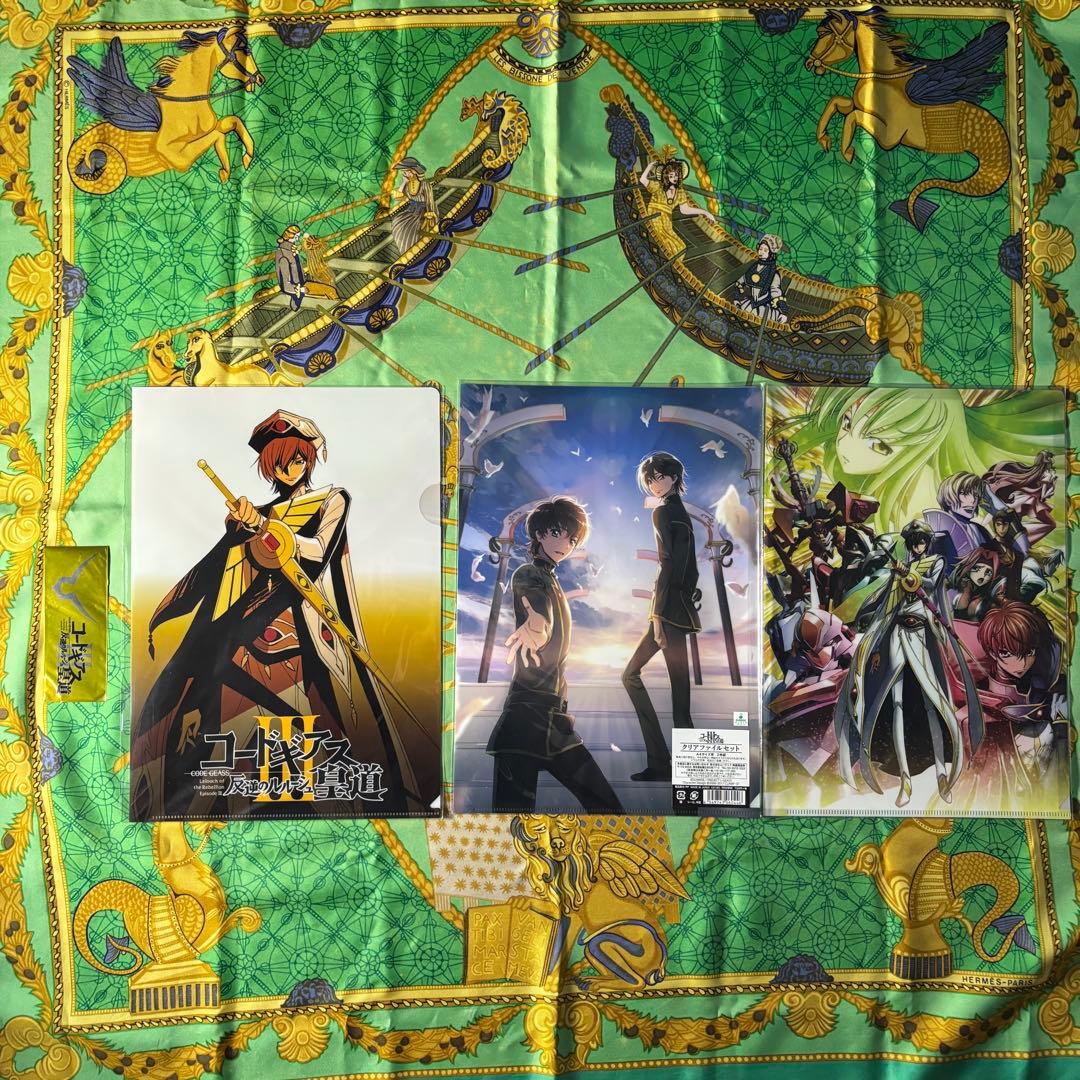 コードギアス 映画 前売り 来場者 特典 クリアファイル 計32種 38 グッズ