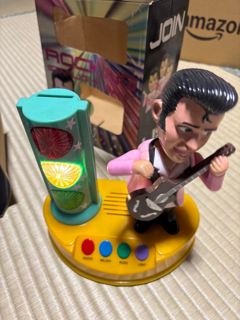 激レア ロッキングスターライトバンク　エルヴスプレスリー好きさんにも