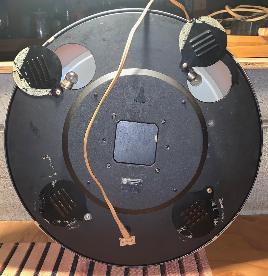 パペット Snap-on 壁掛時計 内部照明付 CLOCK