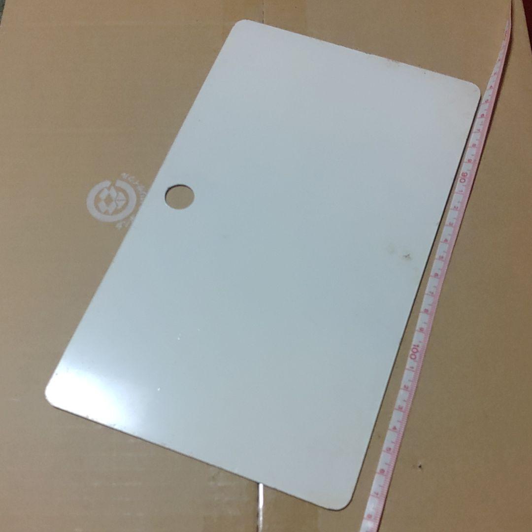 【鉄道サボ　愛称板】（表）石打銀嶺（裏）無地