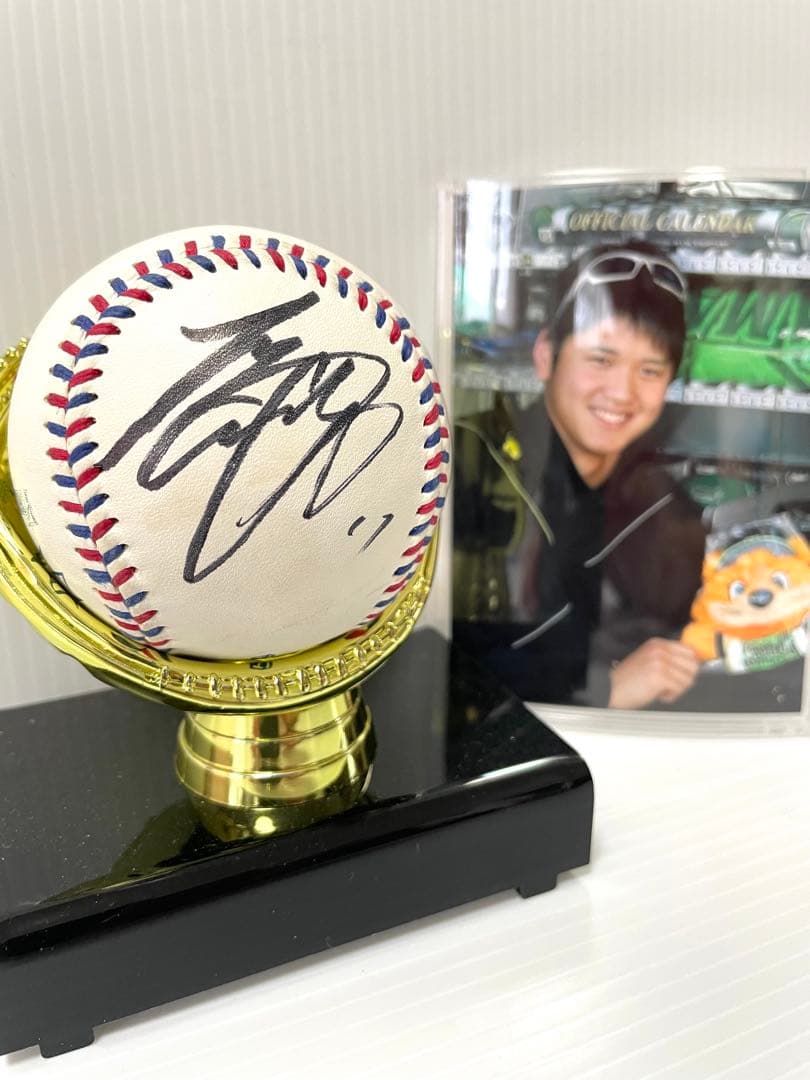 大谷翔平　直筆　サインボール
