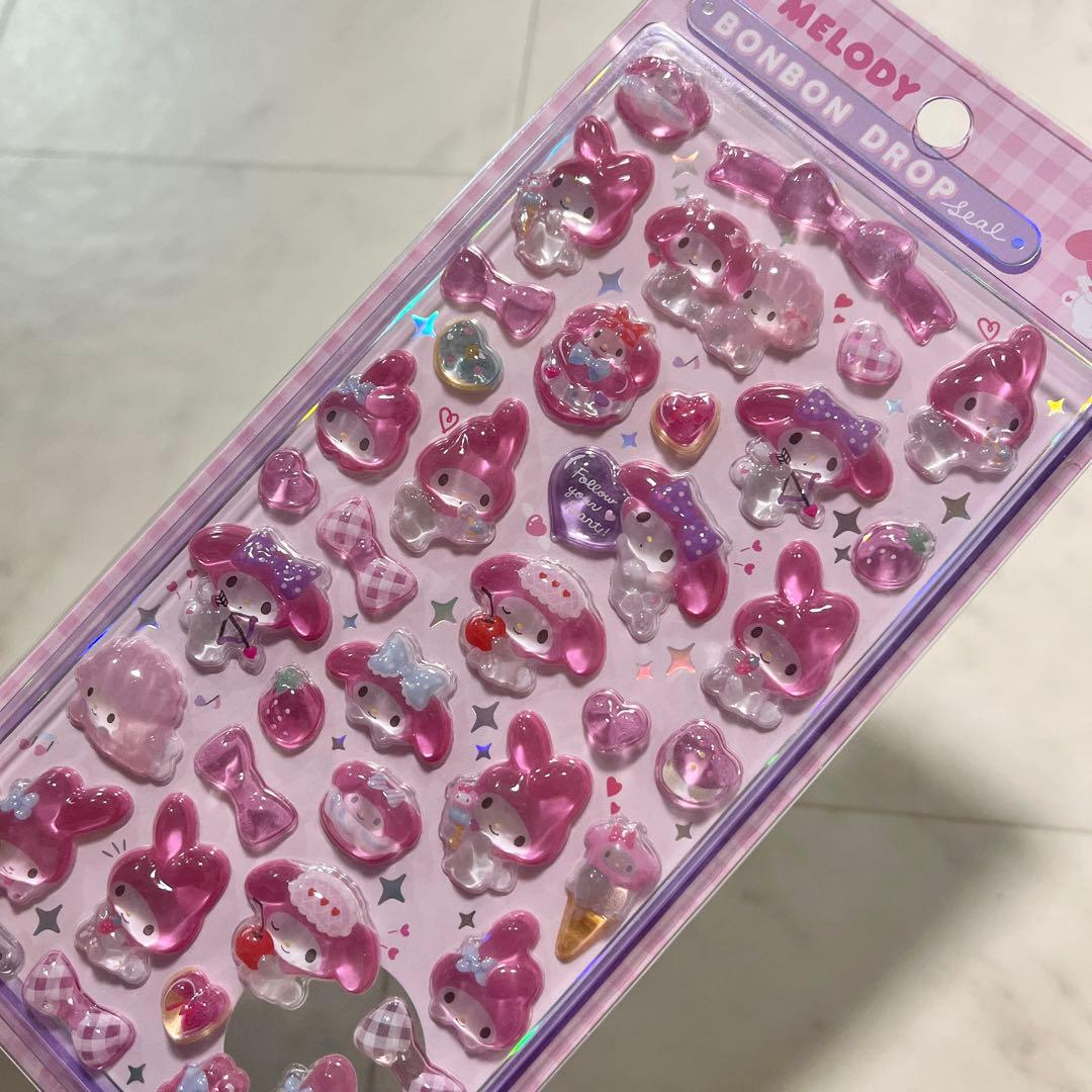 ボンボンドロップシール サンリオ第二弾 正規品 コンプリート 8枚 新作
