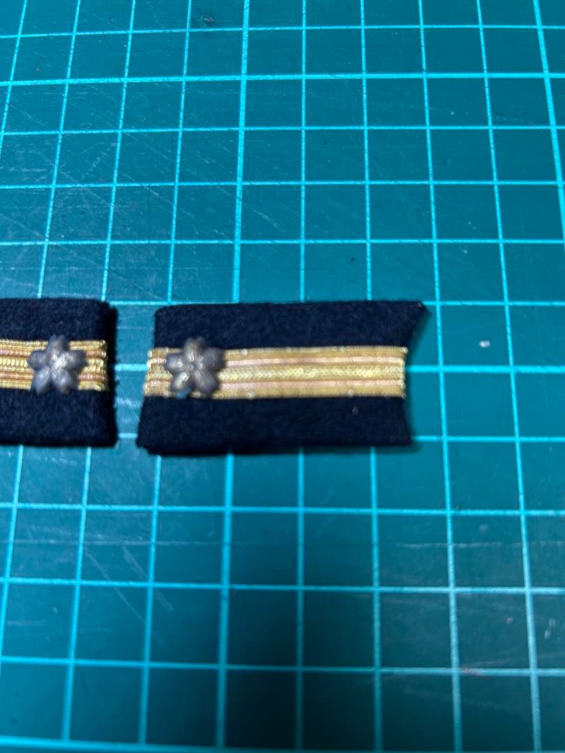 旧日本海軍　少尉襟章　当時品