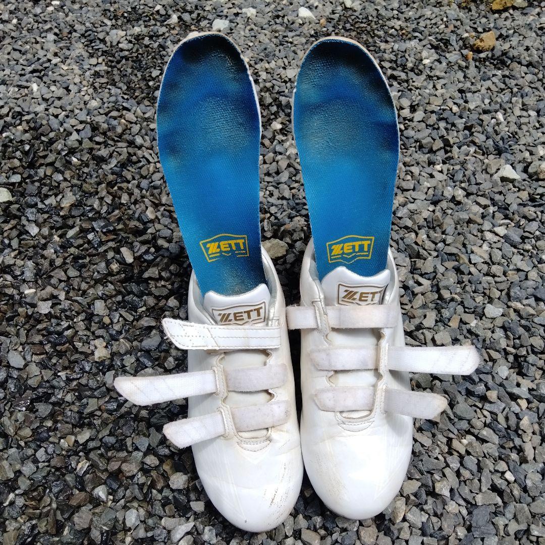 ZETT BSR2207WMB-1111野球スパイク 埋込みスパイク26.5cm