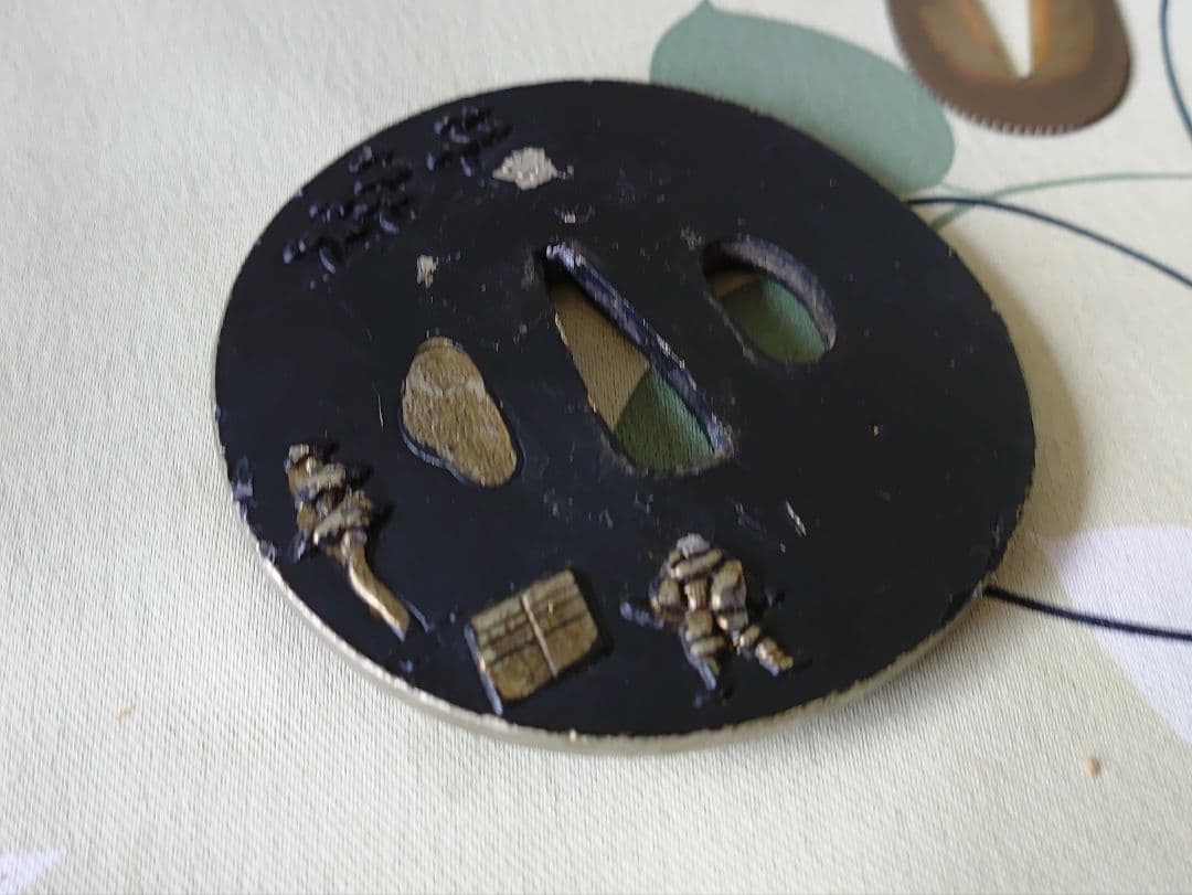 模造刀　模擬刀　居合刀　脇差　鍔がステキ