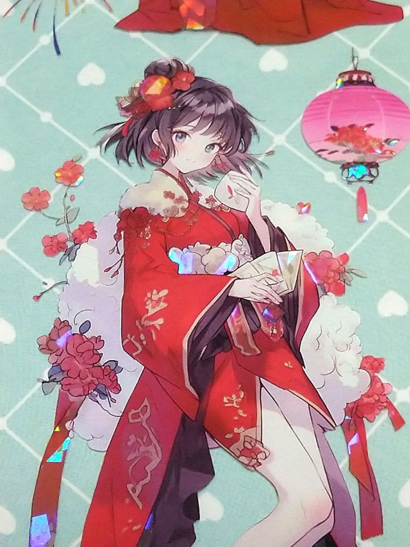 廃盤品✩J1065＃花绮川(贝壳光)目境幽冥切売り海外人物マステ女の子AIマステ