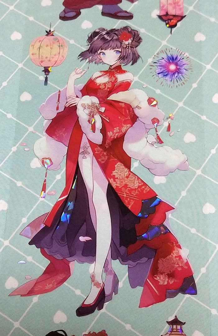 廃盤品✩J1065＃花绮川(贝壳光)目境幽冥切売り海外人物マステ女の子AIマステ