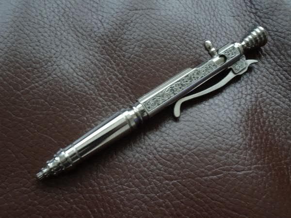 7SENSE 中山英俊 × 竹内重利 コラボ ボルトアクションボールペン