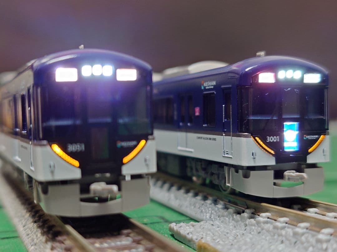 GM京阪3000系プレミアムカー組込