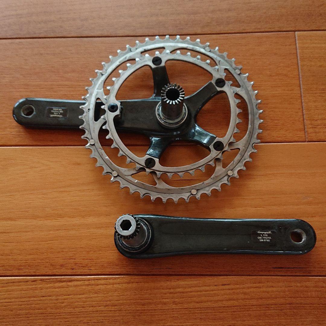 カンパレコード カーボンクランク 170mm