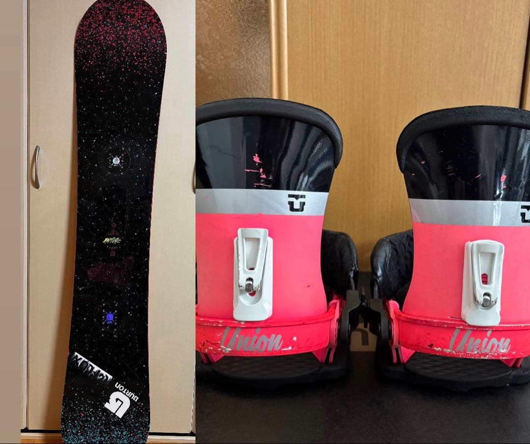RIDEスノーボード　UNION ビンディング【セット】
