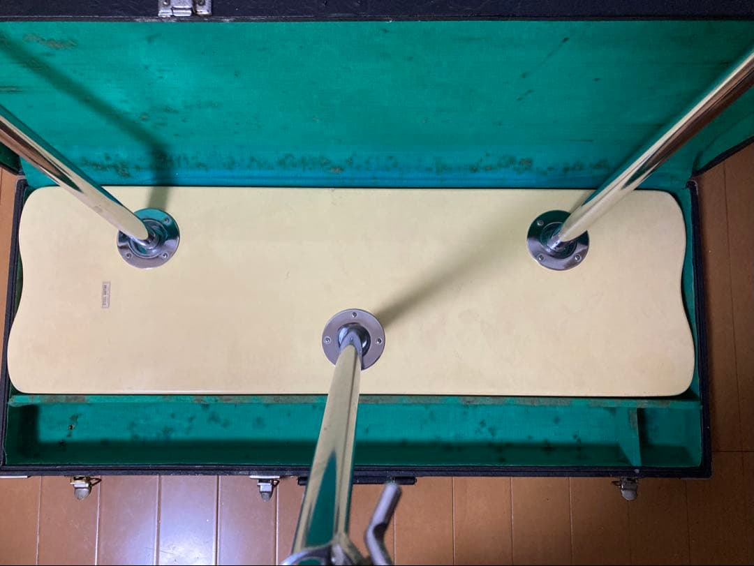 Guyatone グヤ8弦WネックスチールギターHG-188C 脚、ケース付