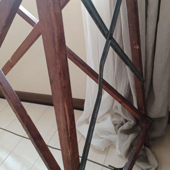 アンティーク アイロン台 ヴィンテージ 店舗什器 古道具 引取限定