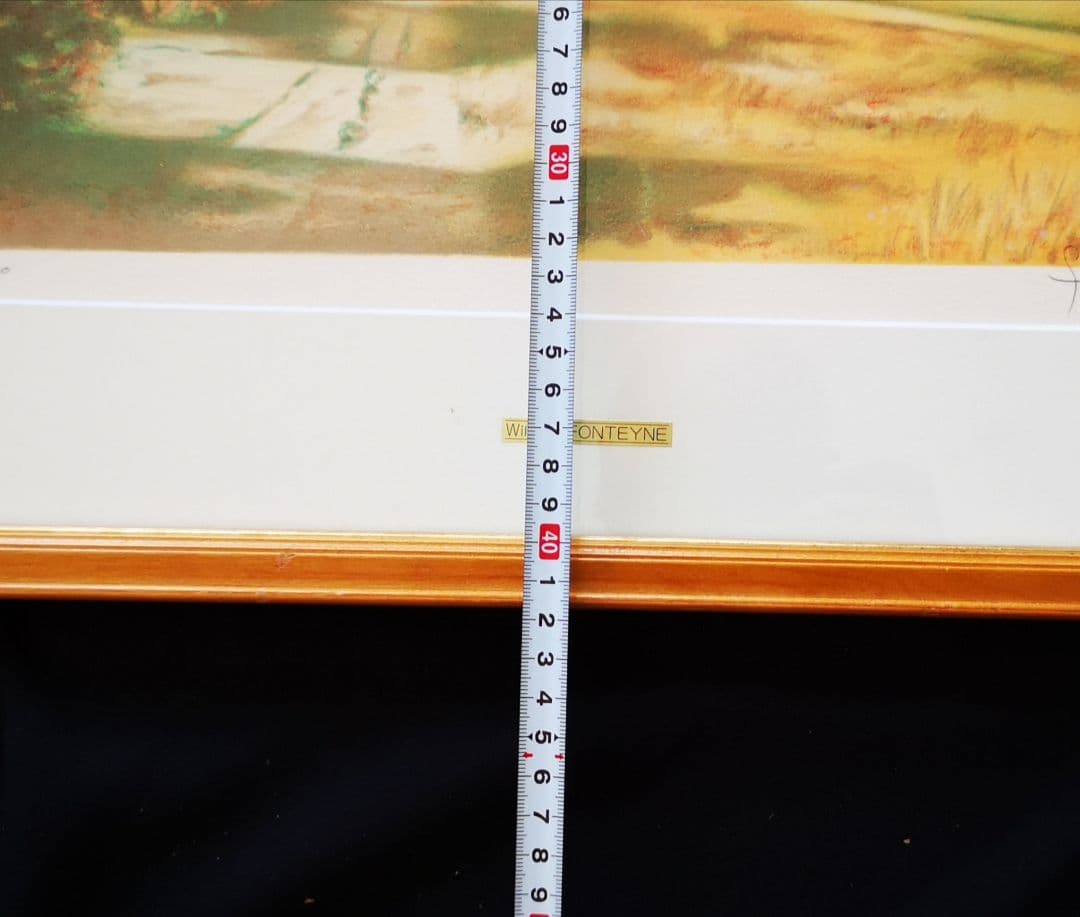 ♦️ヴィリアム・フォンテーヌ♦️「ルールマラン村」カラーリトグラフ 32/300