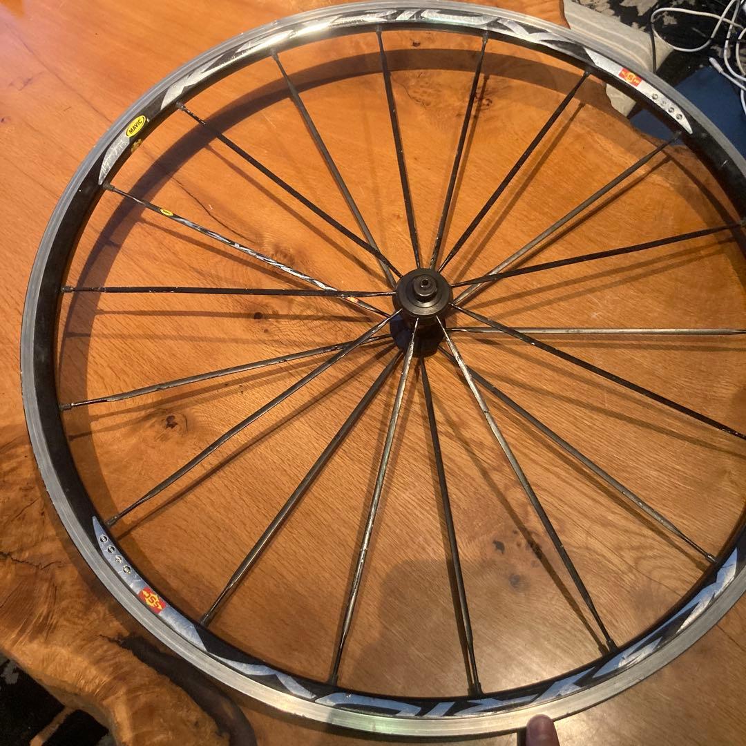 【中古品】マビック　MAVIC KSYRIUM SSC チューブラーホイール