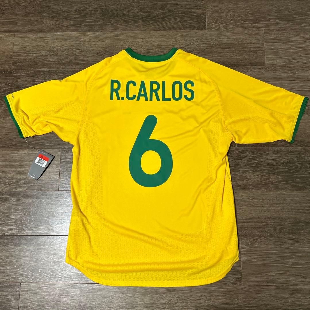 【新品　未使用　タグ付】ロベルトカルロス　ブラジル代表 ユニフォーム