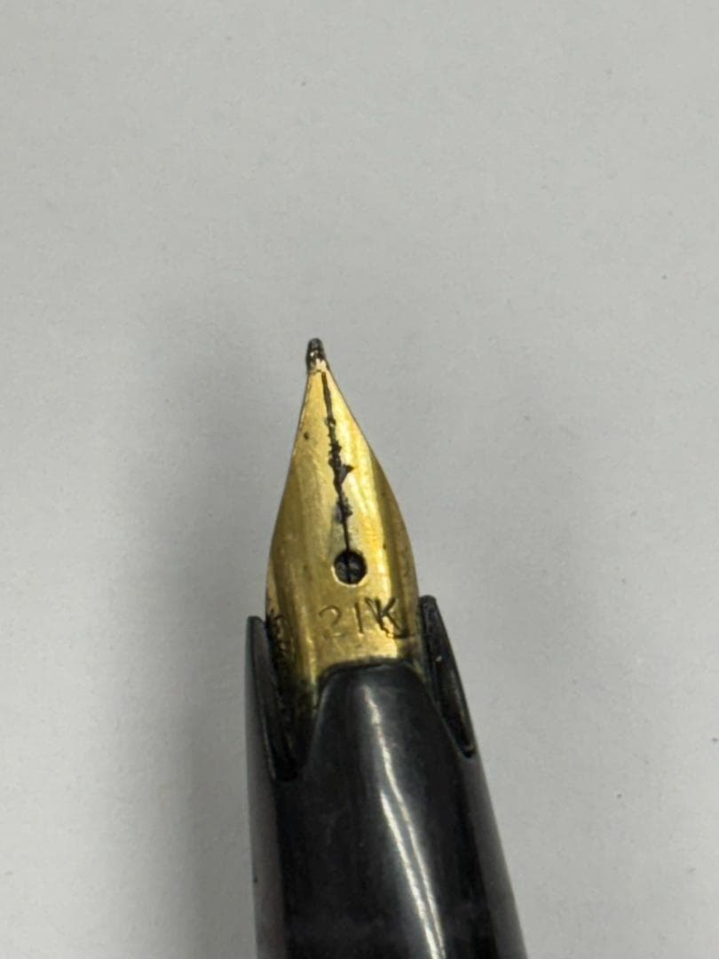 Sailor21 セーラー21 万年筆 ブラック ペン先 21K 刻印 文房具