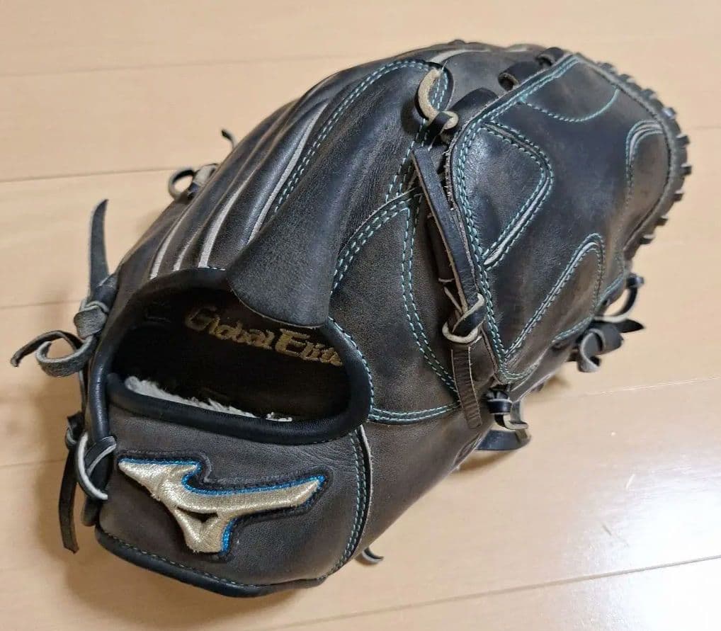 ミズノ Global Elite ブラック 軟式グローブ 学童用