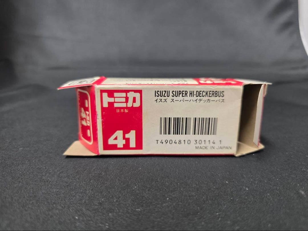トミカ赤箱41いすずハイデッカーバス