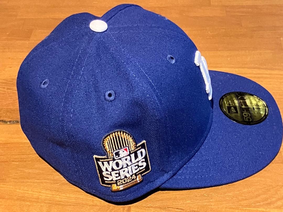 ロサンゼルス限定　2024ドジャース ワールドシリーズ優勝記念キャップ7 1/4