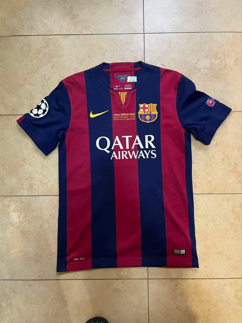 ICONS FCバルセロナ メッシ 直筆サイン入り ユニフォーム 14-15