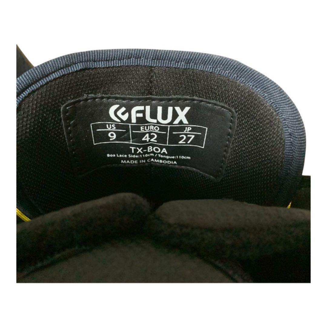 FLUX TX-BOA ネイビー ダイヤル式スノーボードブーツ