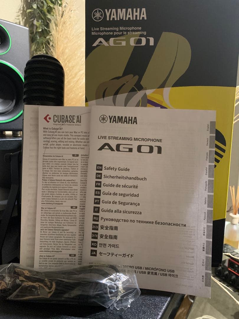 YAMAHA AG01 コンデンサーマイク