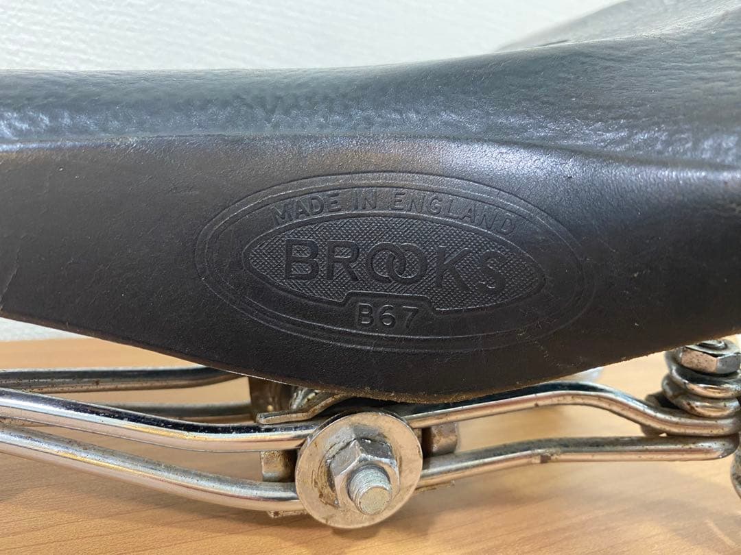 BROOKS B67 サドル レザー製 スプリング付き