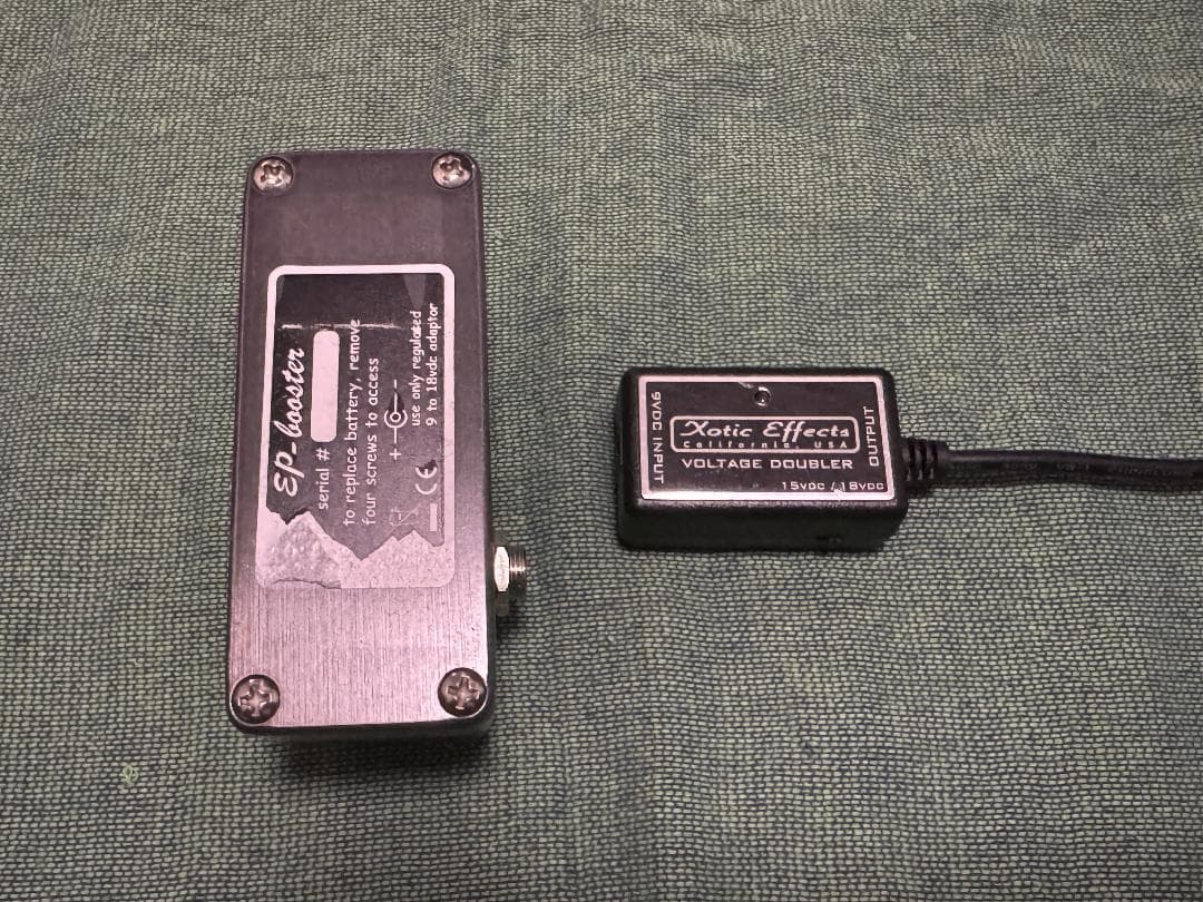 【美品】Xotic EP Booster・Voltage Doubler