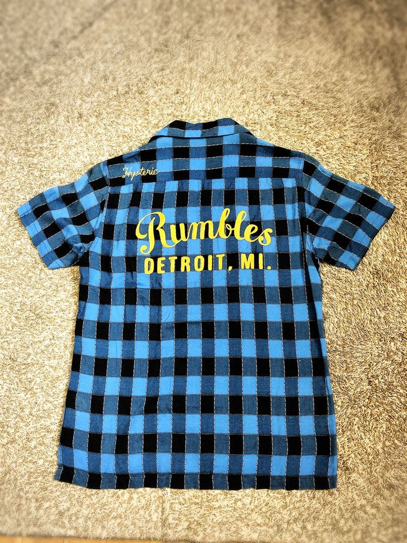 hysteric gramor ヒステリックグラマー　ボーリングシャツ　刺繍