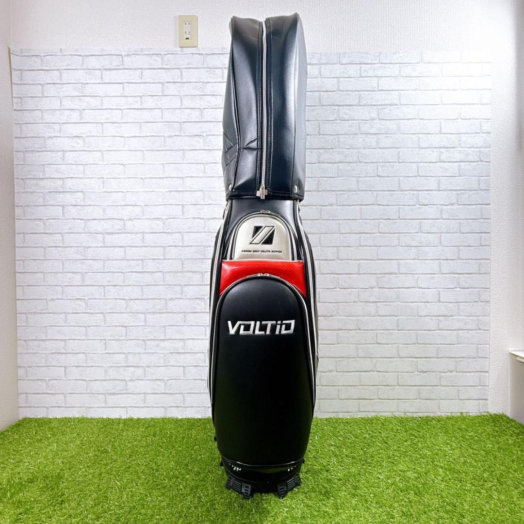 VOLTIO NINJA キャディバッグ ブラック×レッド×シルバー 未使用品