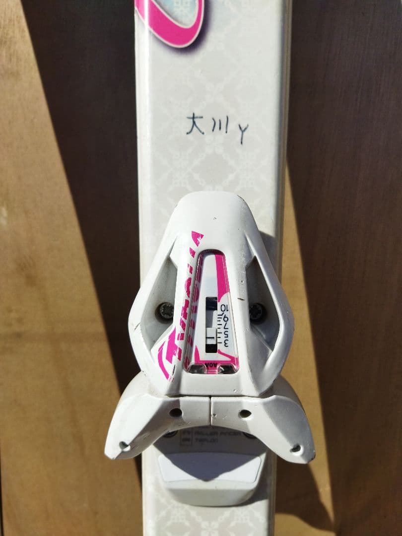 KAZAMA Winterhigh Rocker スキー板 　白　ピンク