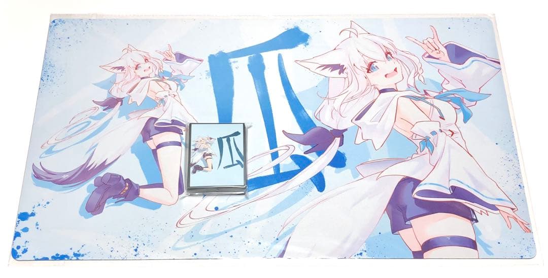 ホロライブ 白上フブキ 狐 スリーブ プレイマット セット hololive i