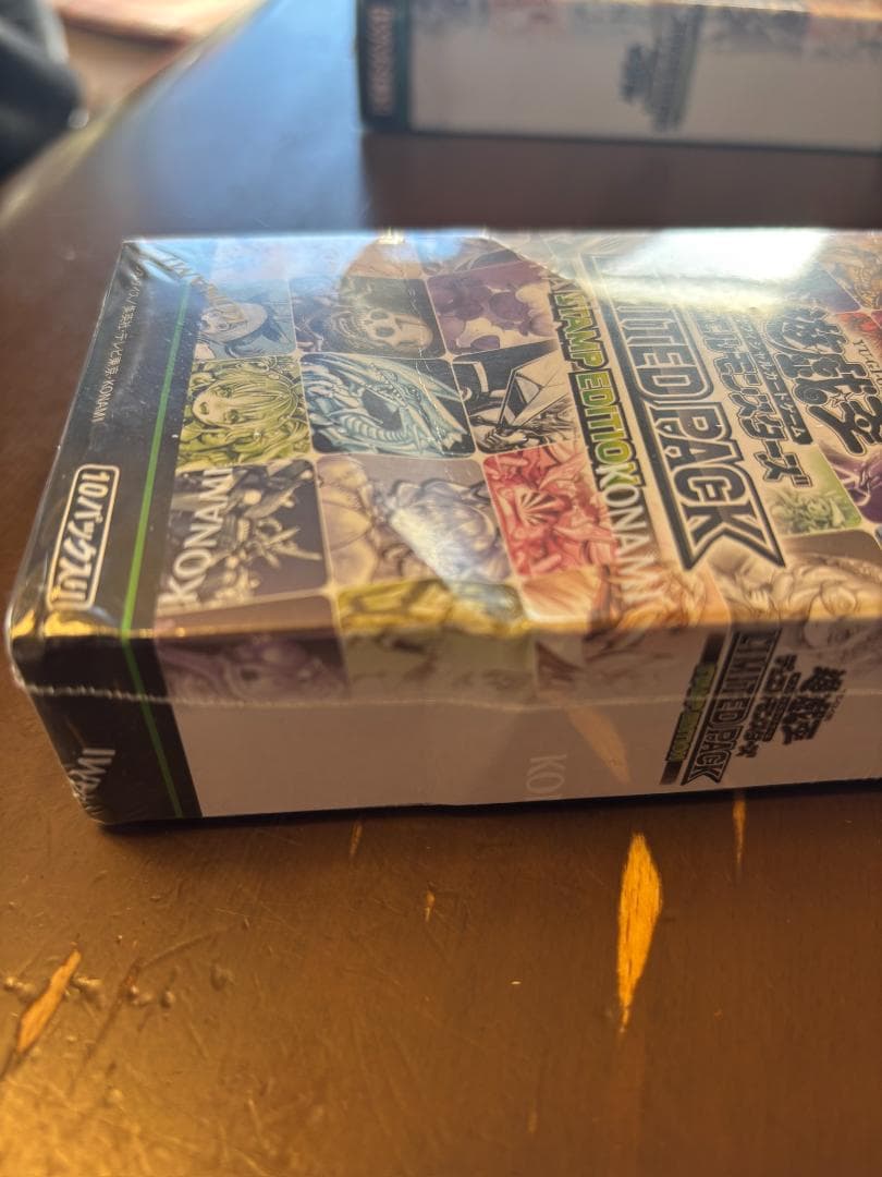 遊戯王 LIMITED PACK STAMP EDITION 5box 箱へこみ