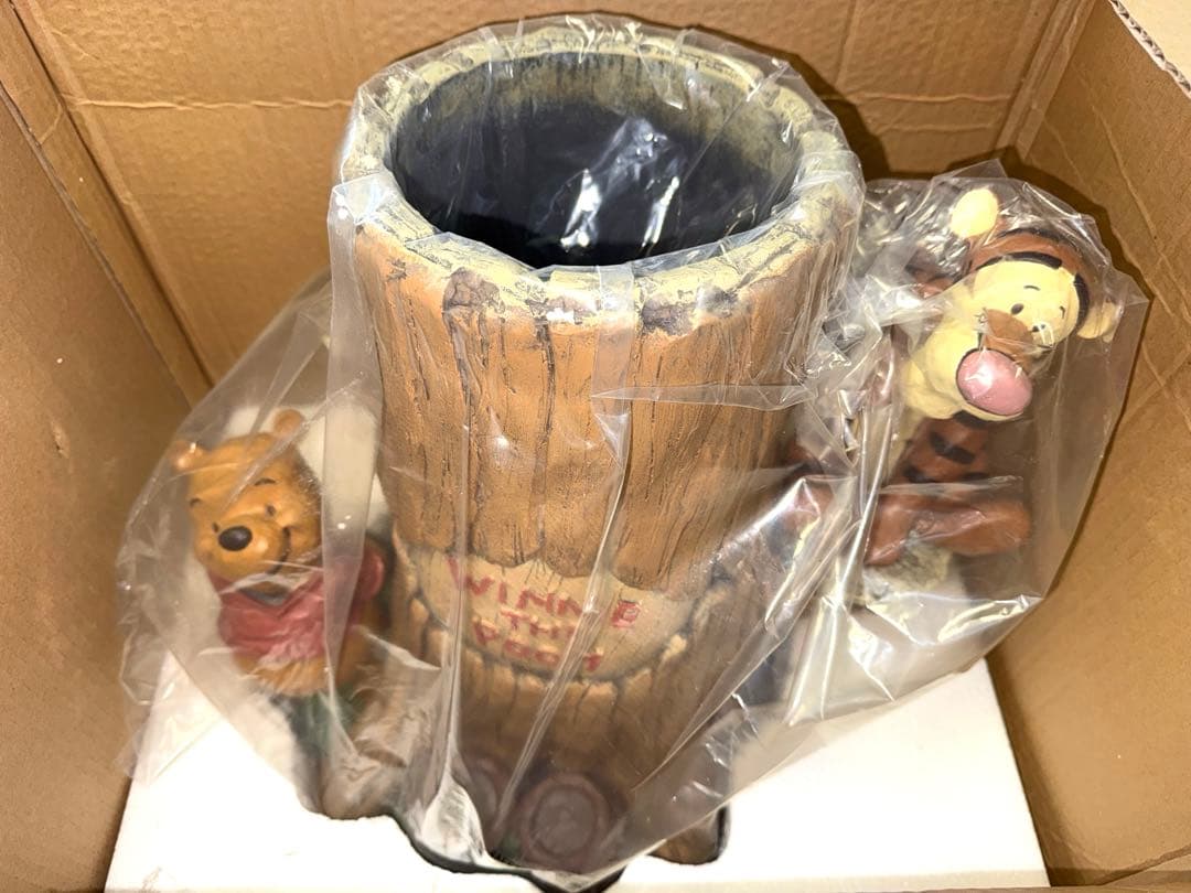 廃盤 くまのプーさん ティガー 傘立て SD-1115 ディズニー セトクラフト