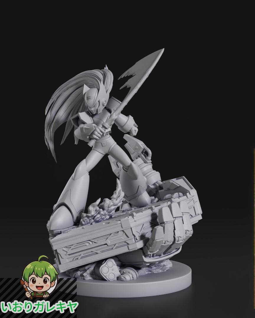 1/10　未塗装 未組立　フィギュア　ガレージキット　Zero